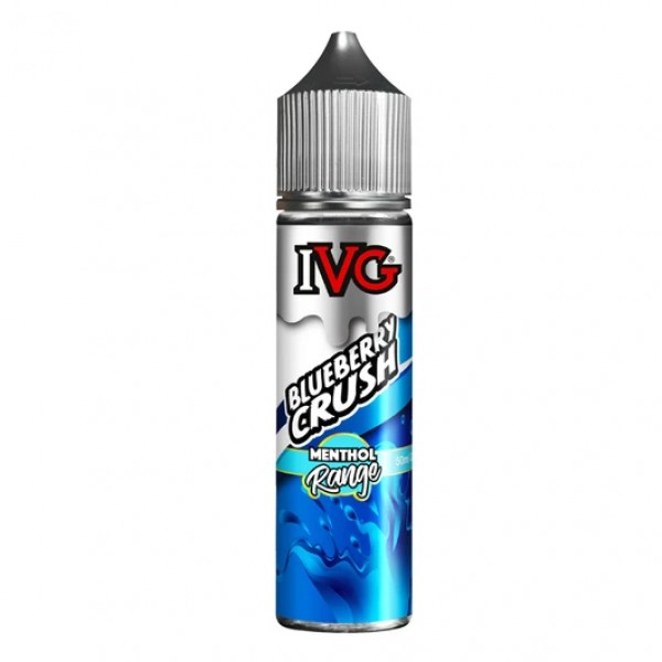 IVG Menthol Range Blueberry Crush Shortfill 50ml