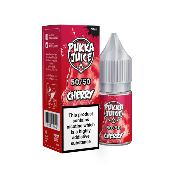 Pukka Juice Cherry Nic Salt 10ml