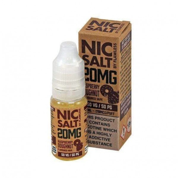 Flawless Raspberry Doughnut Nic Salt 10ml
