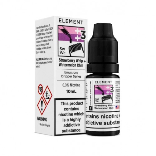 Element Emulsions Strawberry Whip & Water...