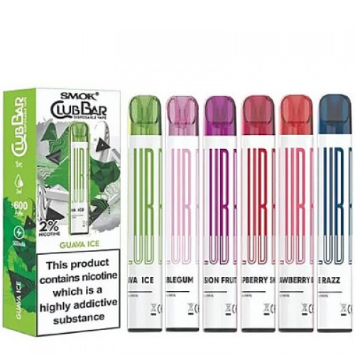 Smok Club Bar 600 Puffs Disposable Pod Vape