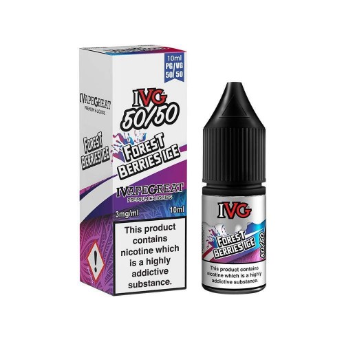 IVG 50/50 Forest Berries Ice E-liquid 10ml