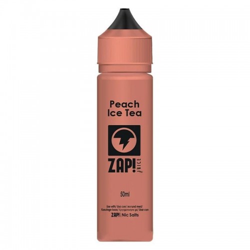 Zap! Juice Peach Ice Tea Shortfill E-liquid 5...