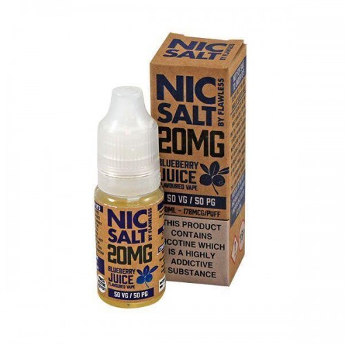 Flawless Blueberry Juice Nic Salt E-liquid 10...