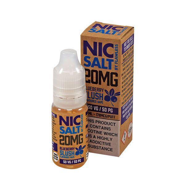 Flawless Blueberry Slush Nic Salt E-liquid 10ml
