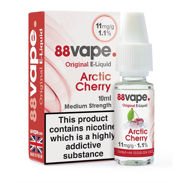 88Vape Arctic Cherry E-liquid 10ml