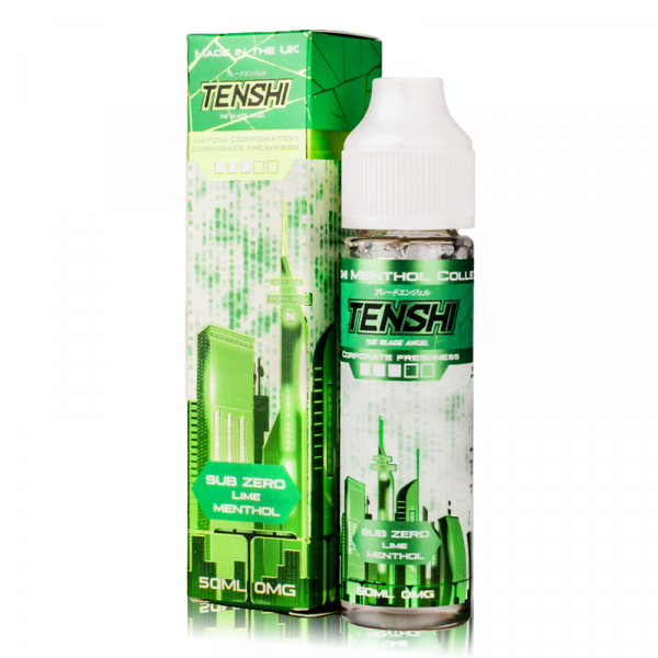 Tenshi Sub Zero Lime Menthol Shortfill 50ml