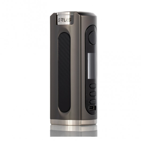 Lost Vape GRUS 100W Mod-Gunmetal/Carbon Fiber