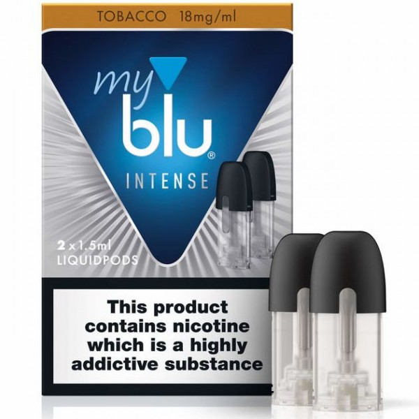 MyBlu Intense Tobacco Nic Salt Pre-filled Pod-2 x 18mg Pods