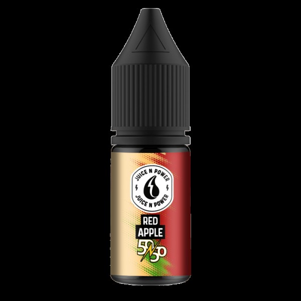 Juice N Power Red Apple 50/50 E-Liquid 10ml-3mg