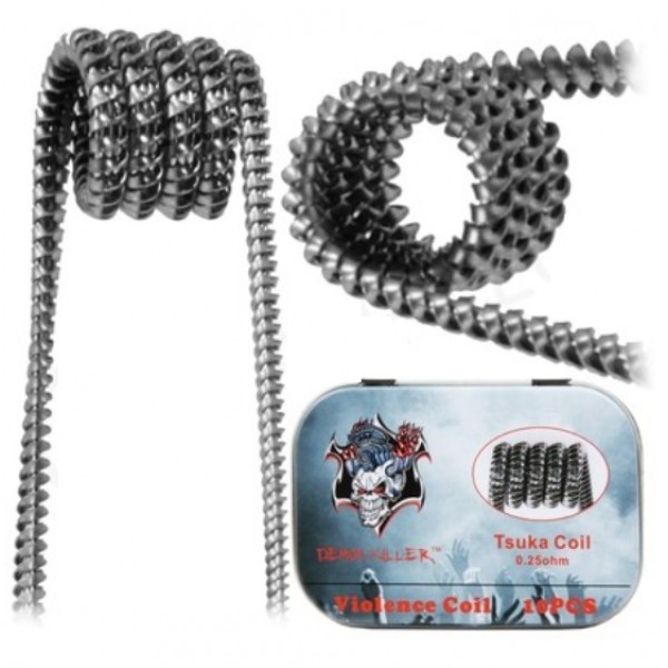 Demon Killer Violence 0.25 Ohm Tsuka Prebuilt Coils