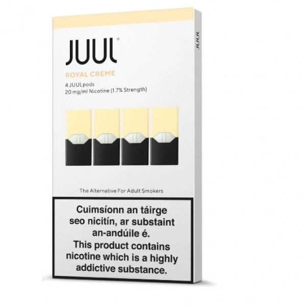 JUUL Royal Creme Nic Salt E-Liquid Prefilled Pods 4PCS