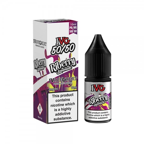 IVG 50/50 Riberry Lemonade E-liquid 10ml