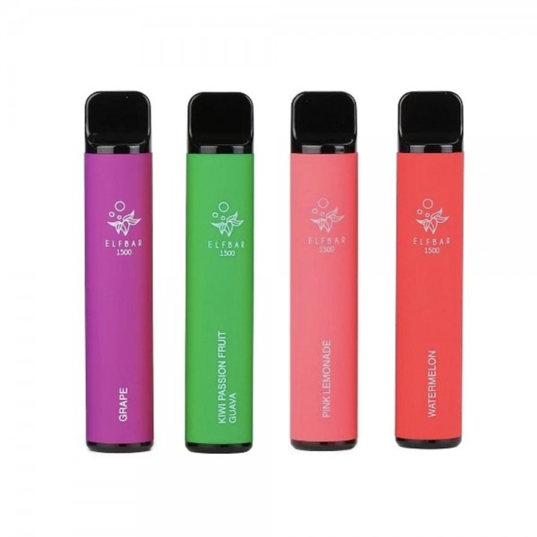 ELF Bar 1500 Puffs Disposable Vape