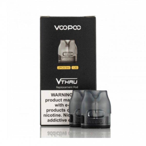 Voopoo VTHRU Replacements Pods 2PCS for Voopoo VTHRU/Vmate