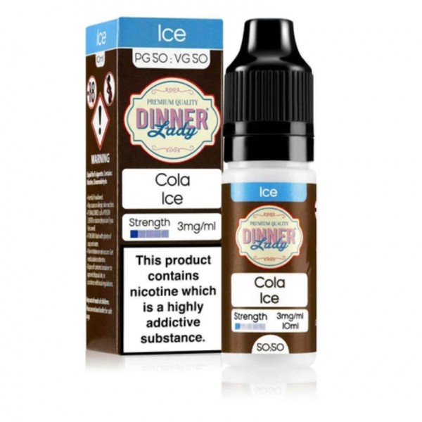 Dinner Lady Ice 50/50 Cola Ice E-liquid 10ml