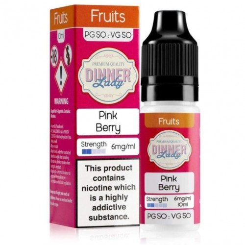 Dinner Lady Fruits 50/50 Pink Berry E-liquid ...