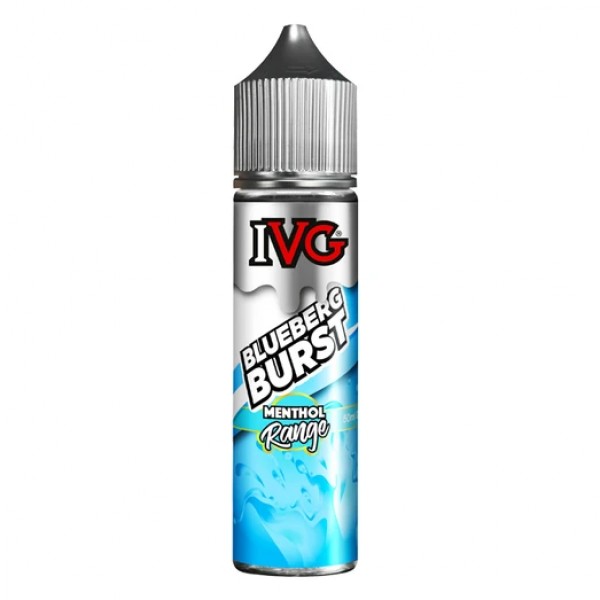IVG Menthol Range Blueberg Burst Shortfill 50ml