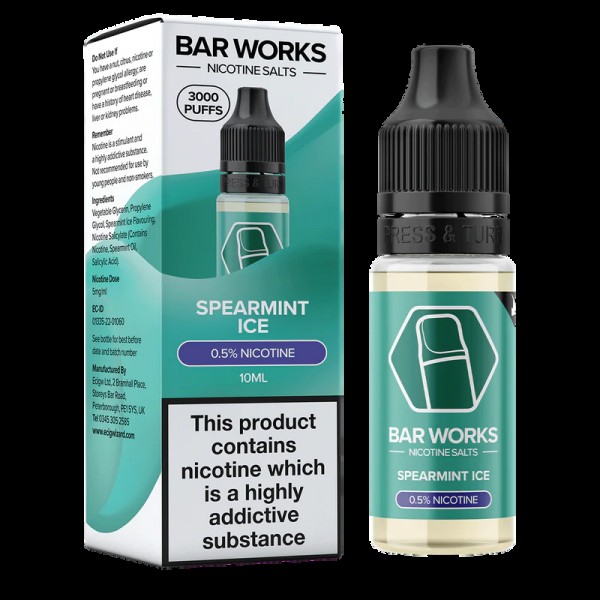 Bar Works Nic Salt E-liquid 10ml