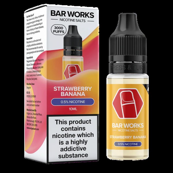 Bar Works Nic Salt E-liquid 10ml