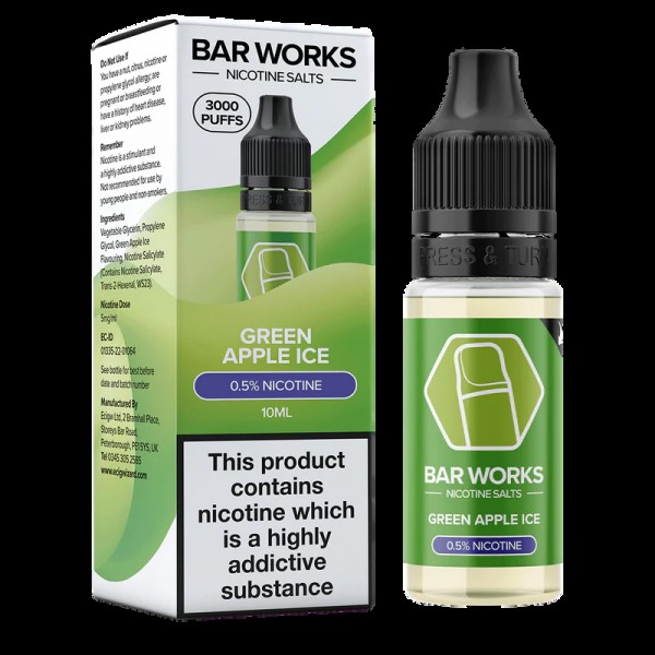 Bar Works Nic Salt E-liquid 10ml