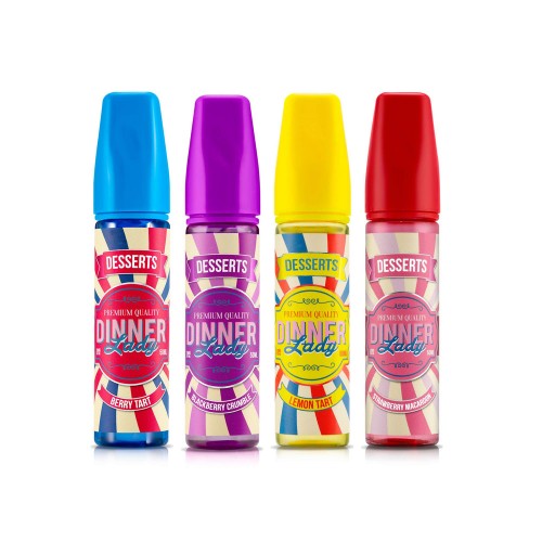 Dinner Lady Dessert Shortfill E-liquid 50ml