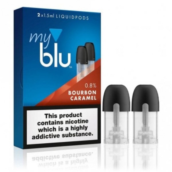 MyBlu Bourbon Caramel Pre-filled Pod-2 x 9mg ...