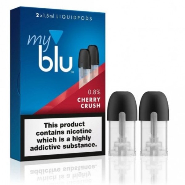 MyBlu Cherry Crush Pre-filled Pod-2 x 9mg Pod...