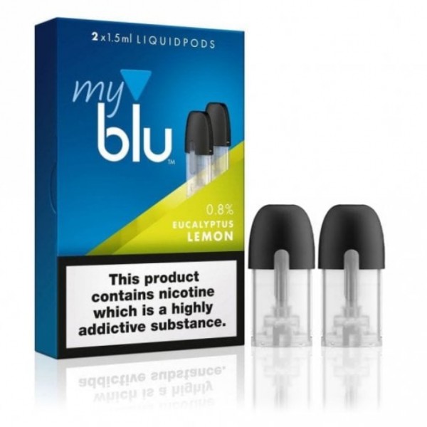 MyBlu Eucalyptus Lemon Pre-filled Pod-2 x 9mg...