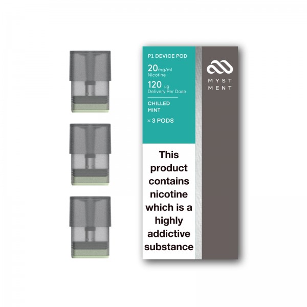 Myst P1 Chilled Mint Pre-filled Pods 3PCS-3 x...