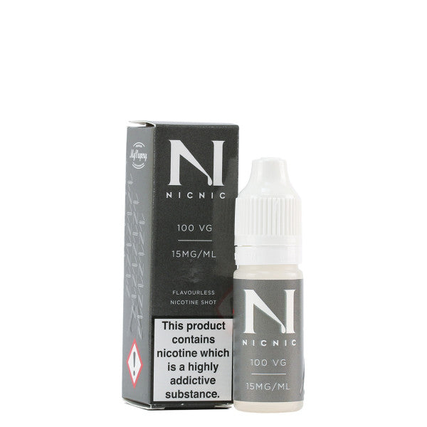 Nic Nic 100VG Max VG Nic Shot 15mg 10ml