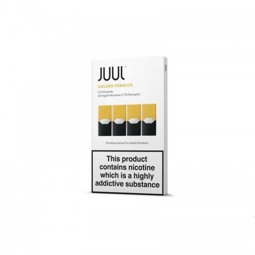 JUUL Golden Tobacco Nic Salt E-Liquid Prefill...