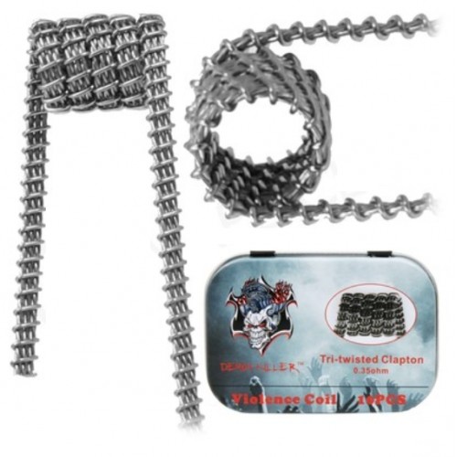 Demon Killer Violence 0.35 Ohm Tri Twisted Cl...