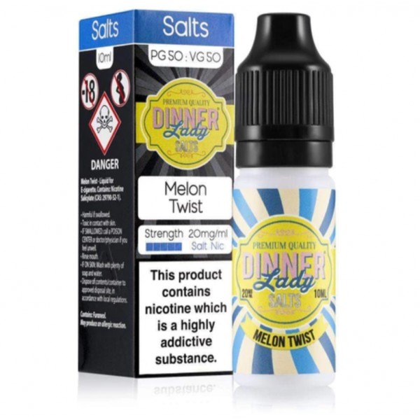 Dinner Lady Melon Twist Nic Salt E-liquid 10m...