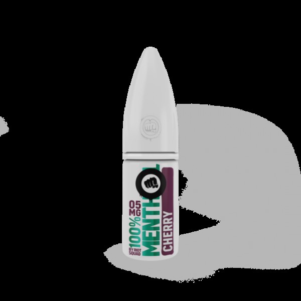 Riot Squad Cherry Menthol Nic Salt 10ml