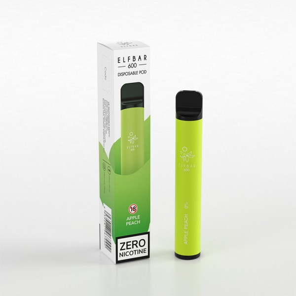 ELF BAR 600 Puffs Disposable Vape 0mg (Nicoti...