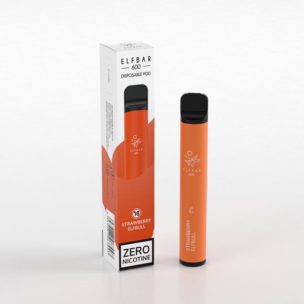ELF BAR 600 Puffs Disposable Vape 0mg (Nicotine-Free)