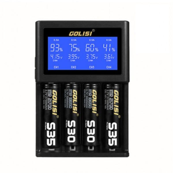 Golisi S4 2.0A Smart Charger with LCD Screen