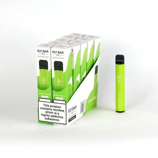 ELF BAR 600 Puffs Disposable Vape