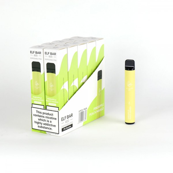 ELF BAR 600 Puffs Disposable Vape