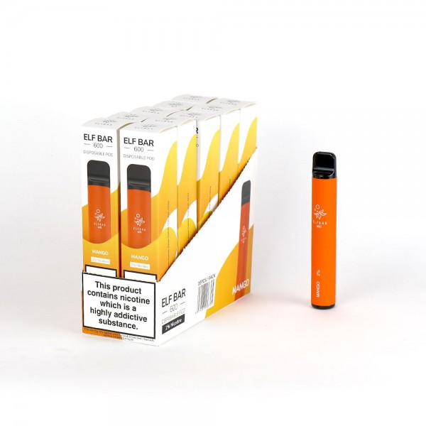 ELF BAR 600 Puffs Disposable Vape