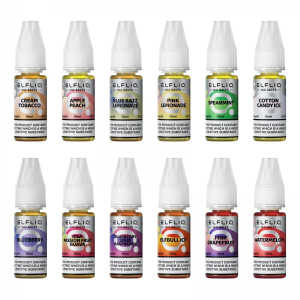 Elfliq Nic Salt E-liquid 10ml